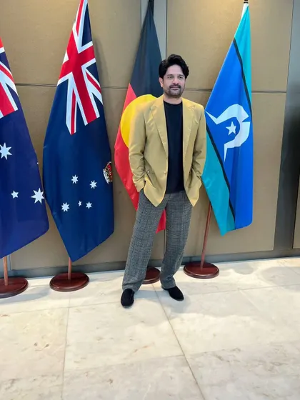 The full smart-casual look. This is a perfect example of how to look polished and put-together without wearing a full suit.