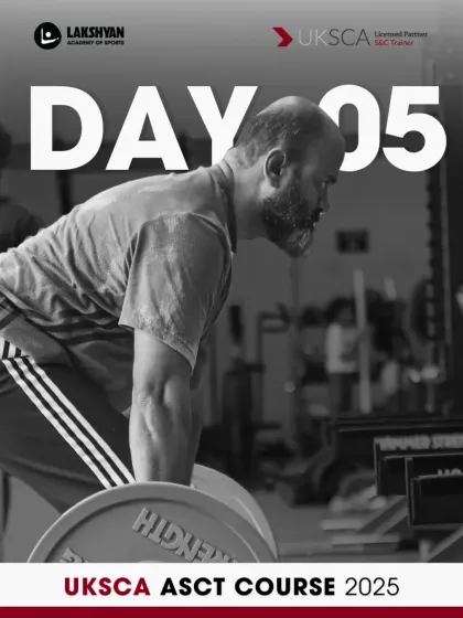 Day 5 of the UKSCA ASCT course, a day dedicated to plyometrics, agility, and preparing for assessments.