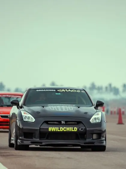 The Wildchild Nissan GTR, a legend on the Indian drag strip, lines up for another blistering run. We attract the most iconic and powerful cars in the country.