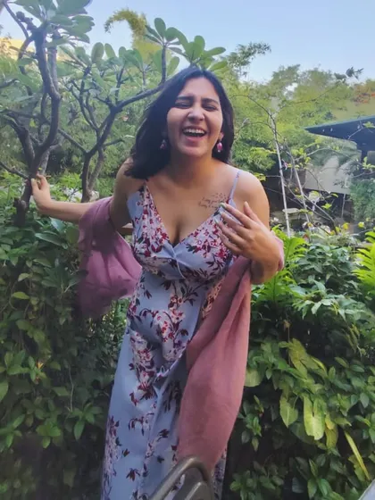 No resolutions for the new year, because it's time for the year to get better, not me. A candid laugh celebrating the start of a new chapter.