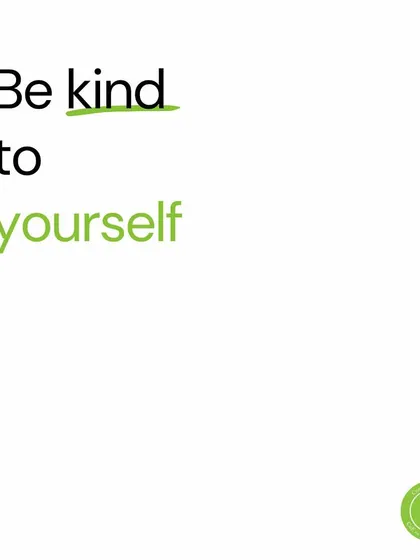 A new year's resolution for all pet parents: be kind to yourself. You are a caregiver, and it's okay to take time for yourself. Don't compare your journey to others. You are doing the best you can.