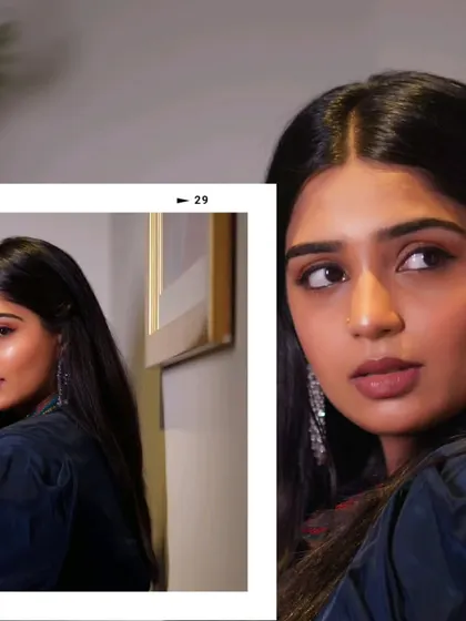 A close-up, multi-frame edit that feels like a behind-the-scenes glimpse or a film roll.