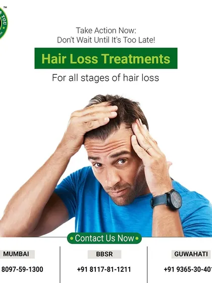 Don't wait until it's too late to address your hair loss. I offer effective treatments for all stages of hair loss, helping you take action now to restore your hair and prevent further thinning.