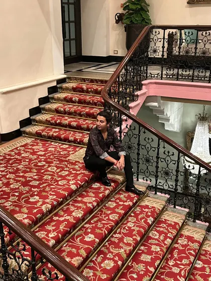Another shot from the grand staircase at the Taj. This reflects the class and value I bring to premium corporate and private events.