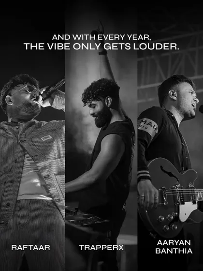Highlighting the powerhouse lineup of Raftaar, Trapperx, and Aaryan Banthia that we brought to Vivacity LNMIIT.