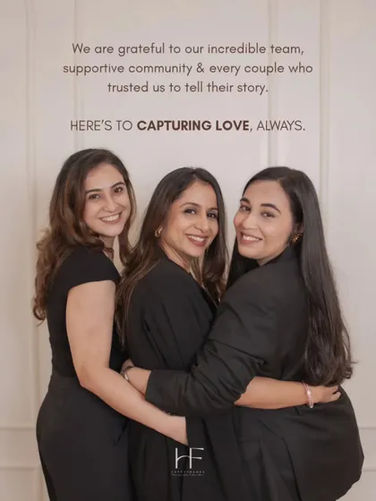 We are incredibly grateful for our team, our community, and every couple who trusts us. Here's to capturing love, always.