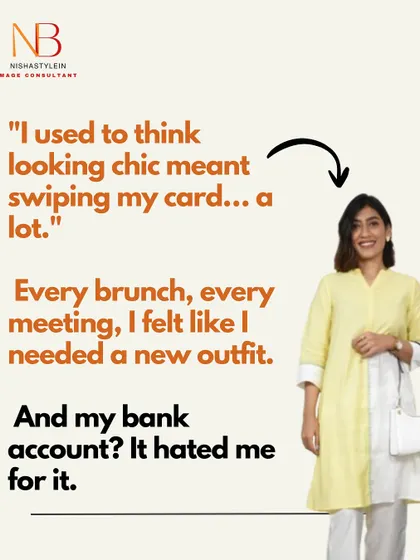 I used to think looking chic meant swiping my card a lot for every meeting and brunch. My bank account hated me for it. This is a common mindset I help my clients break.