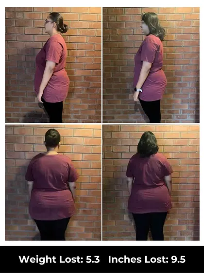 Poorvaja joined our 6-week challenge and lost 5.3 kgs and 9.5 inches. She learned how to maintain a balanced diet and was pushed by our trainers to achieve her goals.