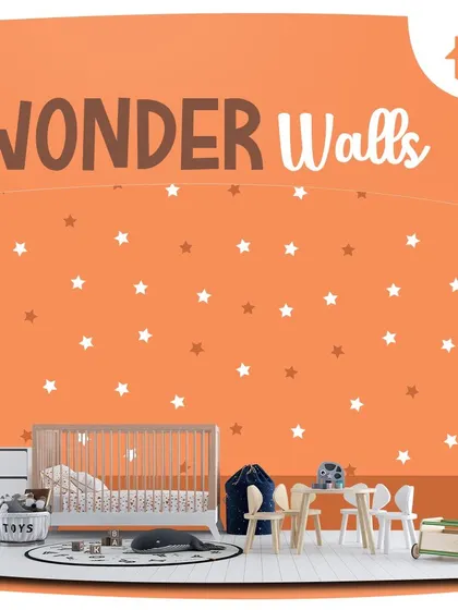 Let your child's imagination run wild with my Wonder Walls collection. I offer a range of fun and creative designs, from starry nights to playful animals, to make their room a magical space where dreams can grow.