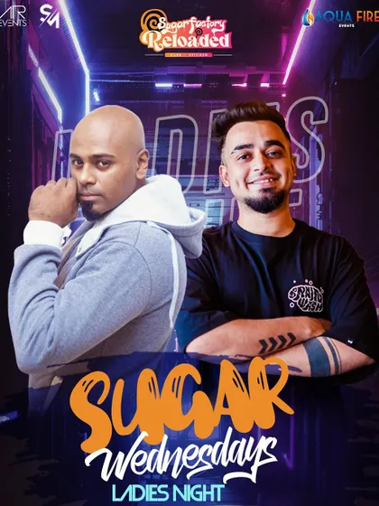 A flyer for a 'Sugar Wednesdays' event.