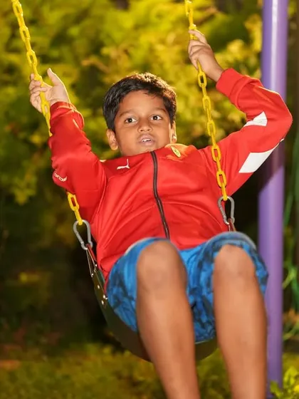 More fun at the playground. These tours are about creating happy childhood memories.