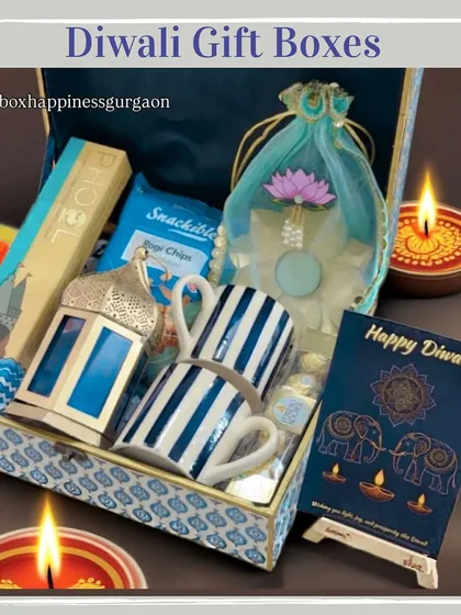 A duplicate of image 14, showing the premium blue gift box.