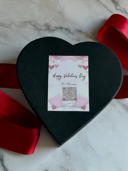 Every detail counts. My Valentine's gifts come with a personalized card, making your sweet treat an even more thoughtful and complete present for your loved one.