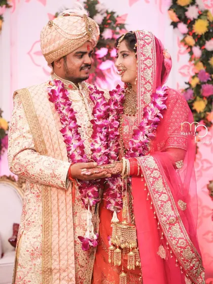 A close-up of the couple during their wedding ceremony. The way they look at each other tells a story of love and partnership, a candid moment I always look for.
