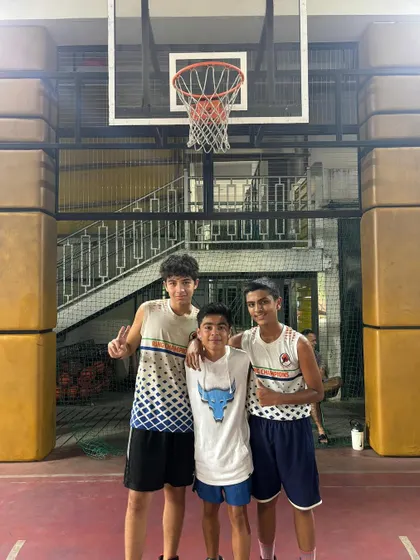 Opportunity is everything. Here are three of our players who were selected to attend the Under-13 Basketball Trials for the Greater Mumbai North District.
