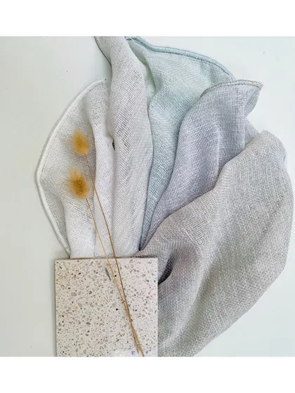 The 'Caye' fabric is a transitional plain sheer that adds an ethereal, lightweight aesthetic to any space. Its delicate texture is perfect for soft, flowing drapery.