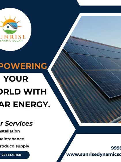 I am focused on empowering your world with solar energy through professional installation, maintenance, and product supply services.