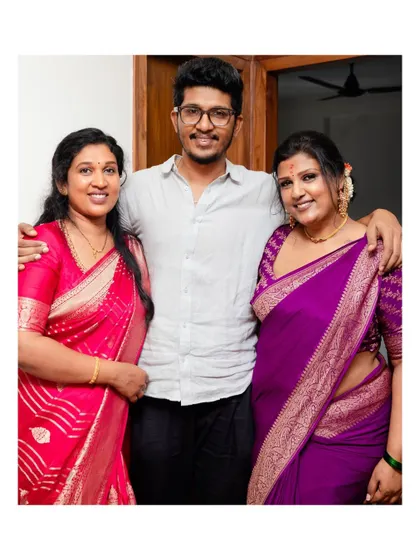 More love from my family this Diwali. Here with my sister and my son. These are the moments that matter most.