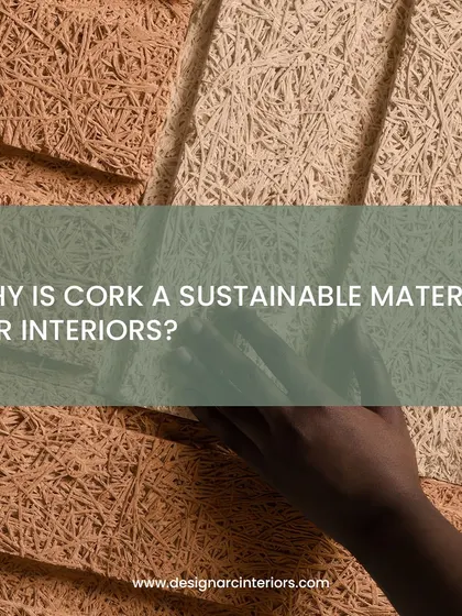 We champion sustainable materials like cork. It's a renewable resource that provides excellent acoustic insulation, is highly durable, and brings a warm, natural aesthetic to any office interior.
