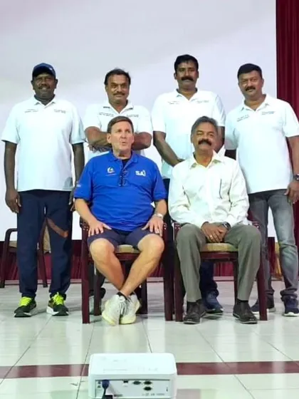 Our coaches continuously upgrading their skills with international experts like Australian coach Michael Bohl.