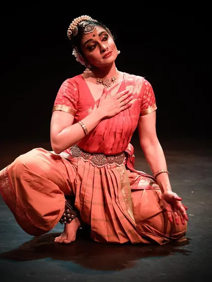 A moment of heartfelt emotion from "Janabai-Vitthamai." This piece, commissioned by Spirit of Margazhi, explores the deep, personal connection between the devotee and the divine, a theme central to my work.