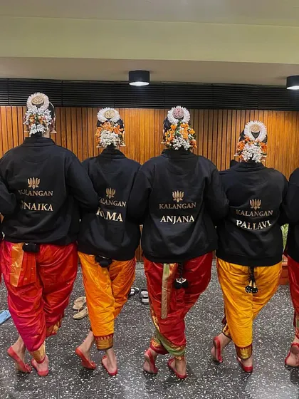 Our custom Kalangan jackets, a symbol of our unity and identity as a dance family. This is a fun tradition we have, celebrating our togetherness after pouring our hearts out on stage.