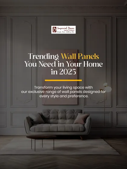 This image introduces our exclusive range of trending wall panels for 2025. From classic mouldings to modern louvers, I have a design for every style and preference to help you transform your living space.