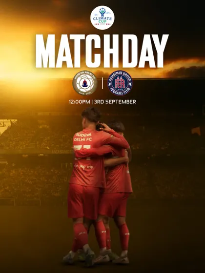 Matchday energy is here! Our boys are ready to take on Rajasthan United in the Climate Cup in Leh.