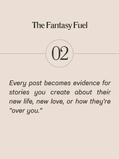 **Here is how to stop stalking your ex on social media.** Each time you check their profile, your brain gets a tiny hit of connection followed by pain, creating an addictive emotional rollercoaster. You're comparing your private struggles to their public highlight reel, a comparison that is rigged against your healing. Every look reopens the wound, and you can't heal what you keep picking at.