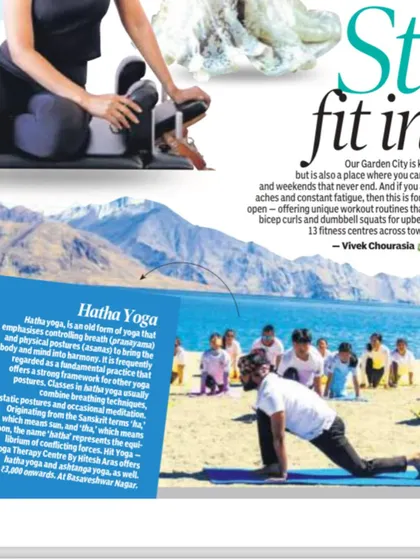 A closer look at the feature in The New Indian Express on our Hatha Yoga classes. The article explains how we use ancient techniques, including asanas and pranayama, to bring the body and mind into harmony.