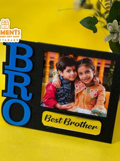 We also have a matching frame for the 'Best Brother.' This small tabletop frame is a great way to show your appreciation for him.