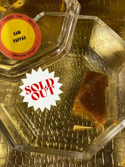 My Khatta Meetha Aam Papad is a customer favourite and sells out so quickly. This tangy, sweet treat is made from real mango pulp and brings back so many childhood memories.