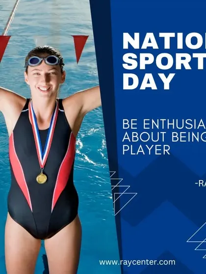On National Sports Day, we celebrate the power of sport to foster competition and unity. I am proud to provide a platform for athletes to pursue their swimming dreams.