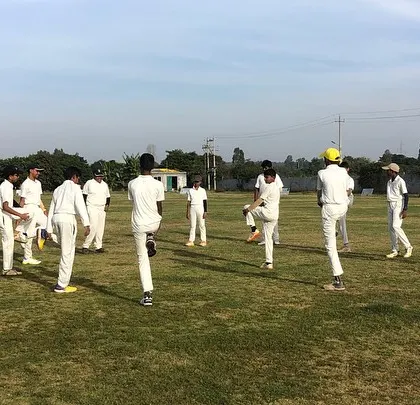 Scenes from our U-14 cricket practice matches. These games are essential for honing skills and building team cohesion before competitive tournaments.