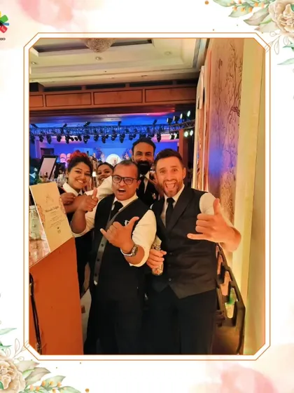 Our team sharing a fun moment behind the bar. We believe a positive team dynamic translates to better service for our guests.