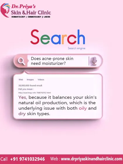 A frequently asked question is whether acne-prone skin needs moisturizer. The answer is yes. A non-comedogenic moisturizer helps balance the skin's natural oil production, which is often the underlying issue in both oily and dry skin types.