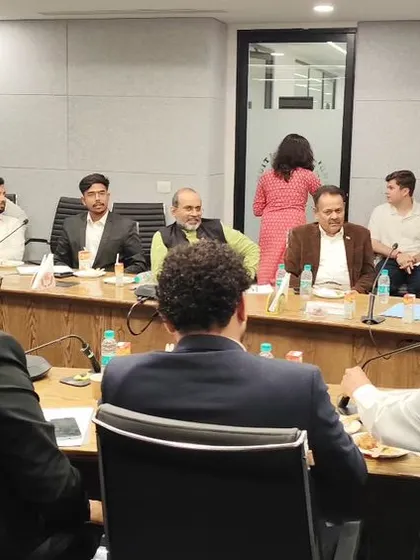 A view of the roundtable, where I had the opportunity to share my analysis of the new legislations and their potential impact on criminal trials.