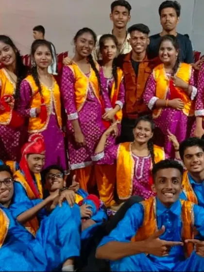 A proud group shot of the St. Thomas Jr College dance team. I choreographed their routine for an intercollegiate festival where they won the 1st runner-up prize. Their success is a testament to their teamwork and dedication.
