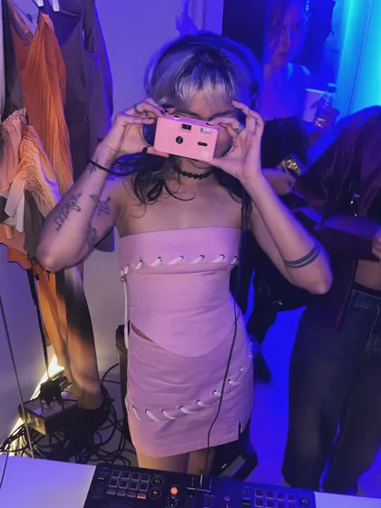 Capturing the moment at a private party. I'm not just playing music, I'm helping create an experience you'll remember.