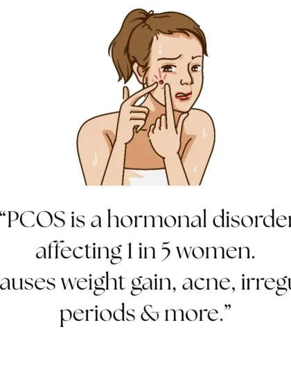 PCOS is a hormonal disorder affecting one in five women, leading to symptoms like weight gain and irregular periods. Understanding the condition is the first step toward managing it effectively through lifestyle changes.