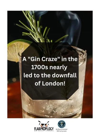 A historical fact about the "Gin Craze" in the 1700s. We teach the cultural impact of spirits throughout history, which adds another layer of storytelling to the bartender's craft.