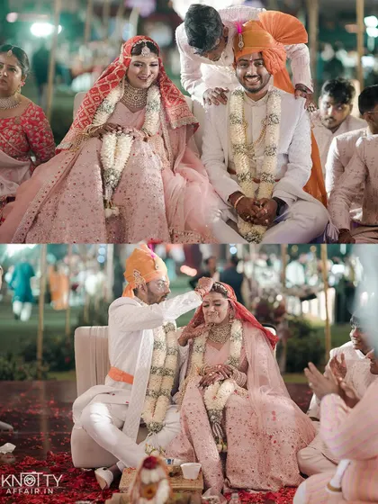 The joy and laughter during the wedding rituals. We capture the happy and lighthearted moments of the ceremony, not just the solemn ones.