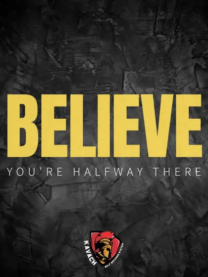 The moment you decide to act, the moment you believe you can succeed, you have already won half the battle. Self-belief is the first step on the path to becoming your own protector.