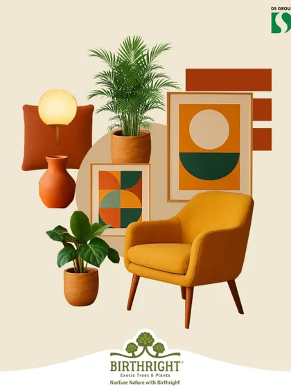 It all starts with a vision. I use mood boards like this to plan how different plants, textures, and colors will work together to create a harmonious and stylish interior.