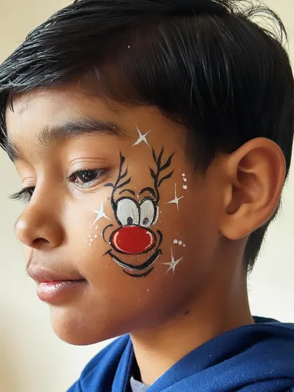Who can resist Rudolph the red-nosed reindeer? This is always a favourite design during the Christmas season.