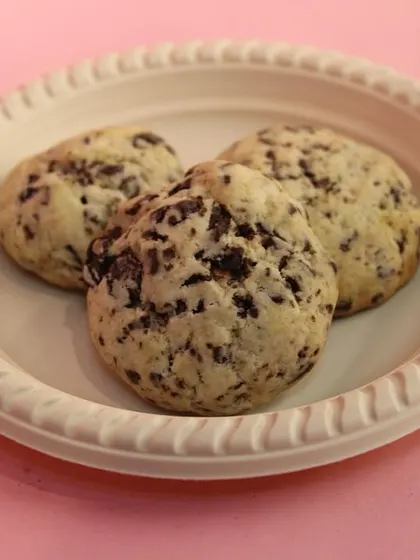 Our eggless chocolate cookies are made with premium couverture chocolate, giving them a rich flavor and a soft, chewy texture.