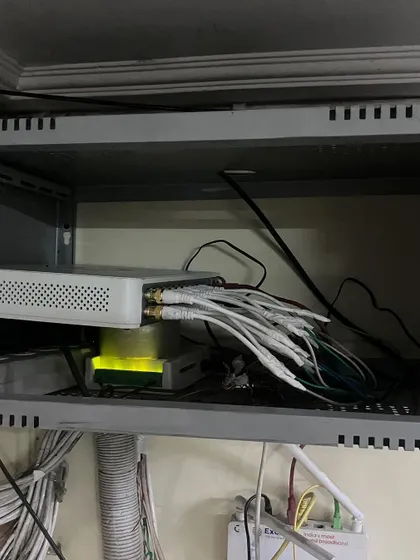 After I reorganized the wiring for the same system. Proper cable management is not just for looks; it is essential for maintenance, troubleshooting, and the long-term health of your security setup.