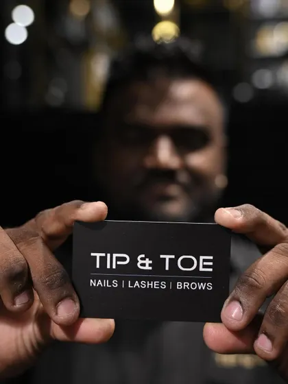 A close-up of a team member, representing the focus and dedication we bring to every client.