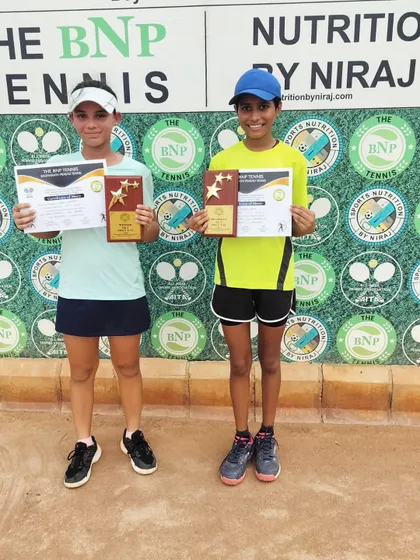 More winners from the BNP Nutrition AITA tournament. We are proud of their performance.