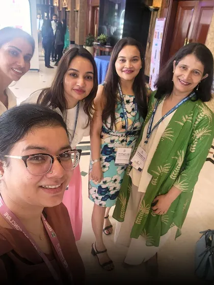A selfie moment with my peers at the IADVL DSB Conclave. These events are a wonderful space to reconnect with colleagues who share the same passion for dermatology and lifelong learning.